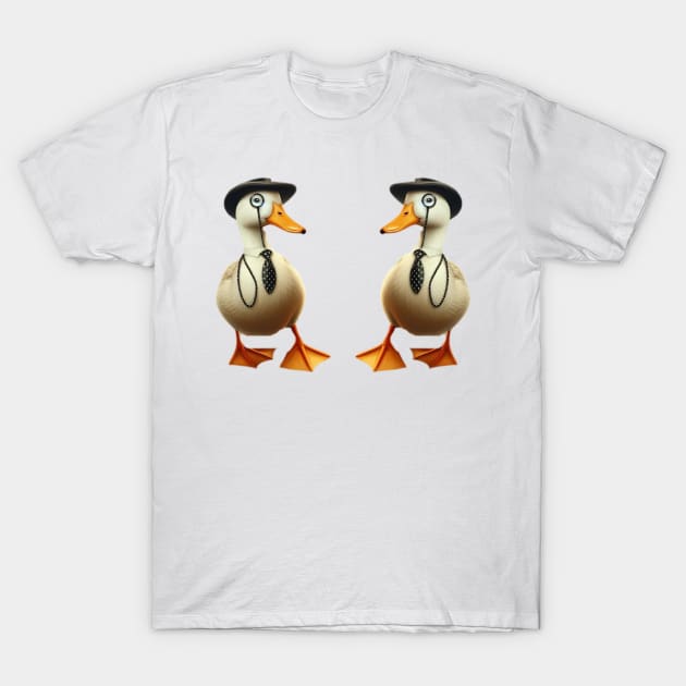 Twins In The Hall this the duck T-Shirt by mohamedenweden